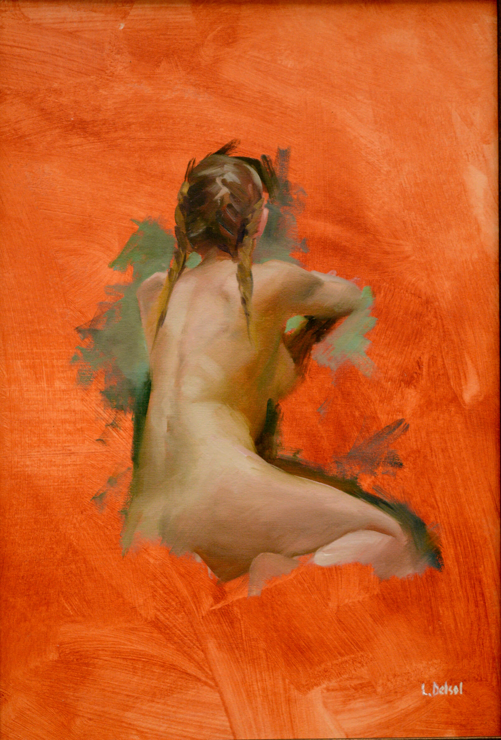 Back View, Nude - Lenin Delsol